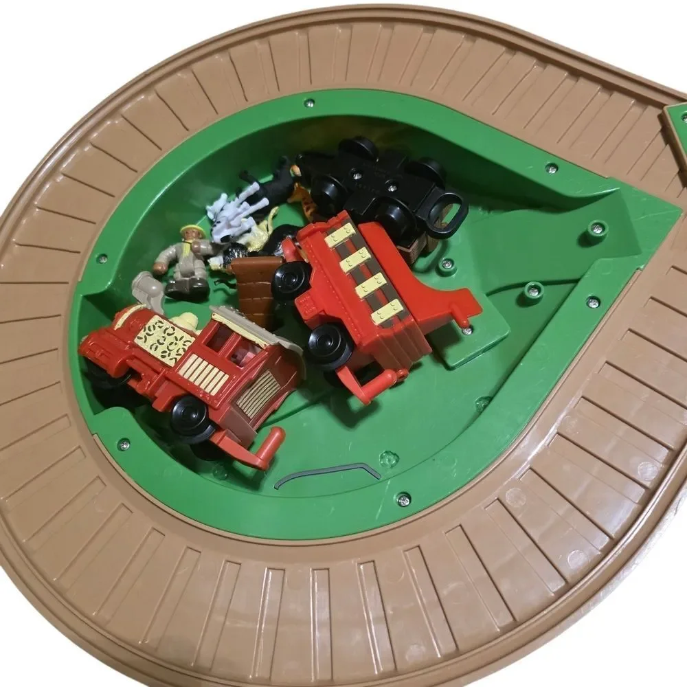 Colorful Portable Train Track Playset